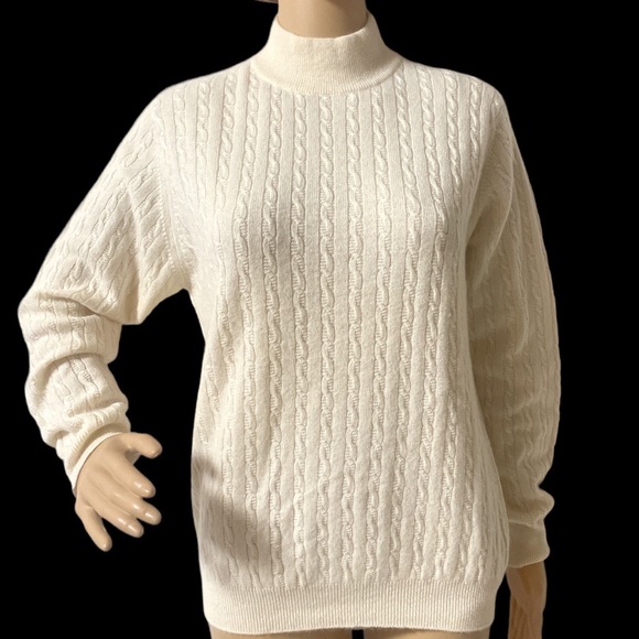 Charter Club Sweaters - Charter Club Cable Knit Cashmere Sweater
